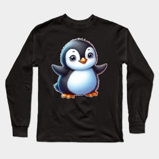 Cute penguin Long Sleeve T-Shirt